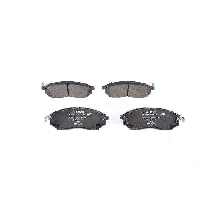 Stabdžių trinkelių rinkinys, diskinis stabdys BOSCH 0 986 494 295