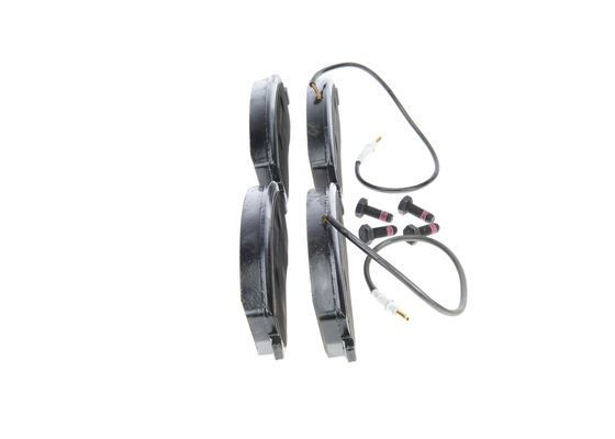 Stabdžių trinkelių rinkinys, diskinis stabdys BOSCH 0 986 494 385