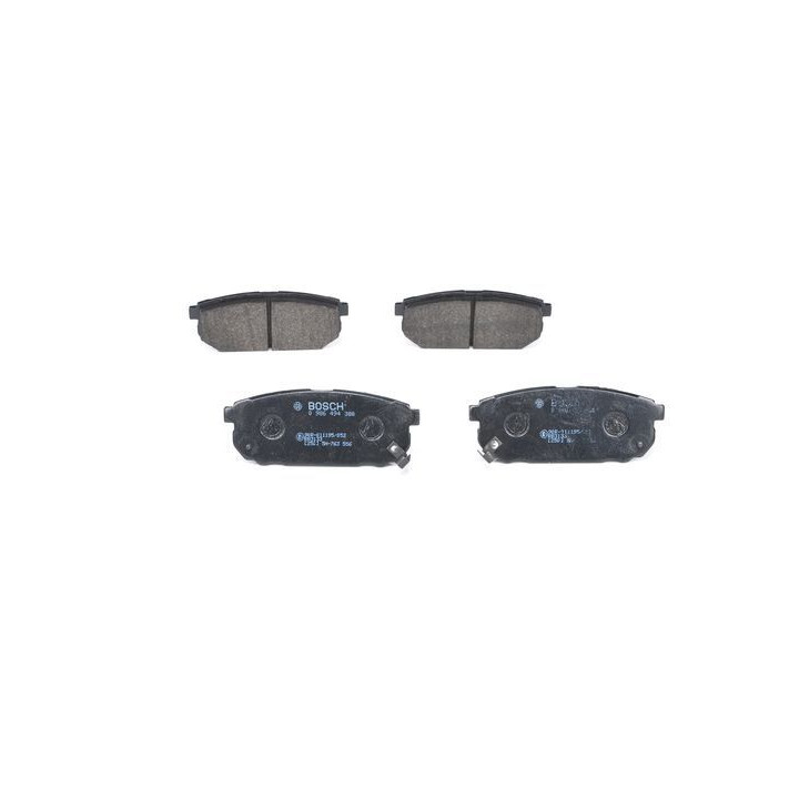 Stabdžių trinkelių rinkinys, diskinis stabdys BOSCH 0 986 494 388