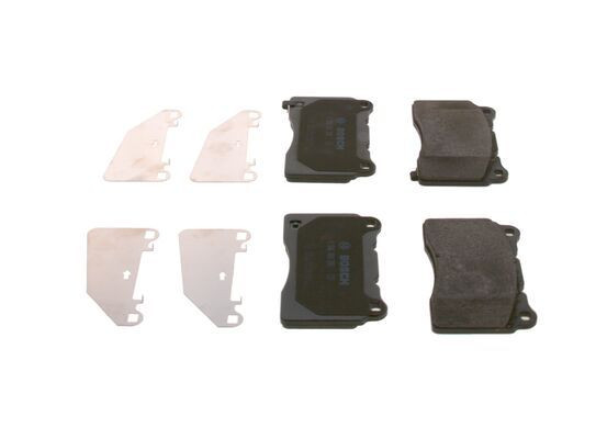 Stabdžių trinkelių rinkinys, diskinis stabdys BOSCH 0 986 494 395