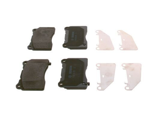 Stabdžių trinkelių rinkinys, diskinis stabdys BOSCH 0 986 494 395