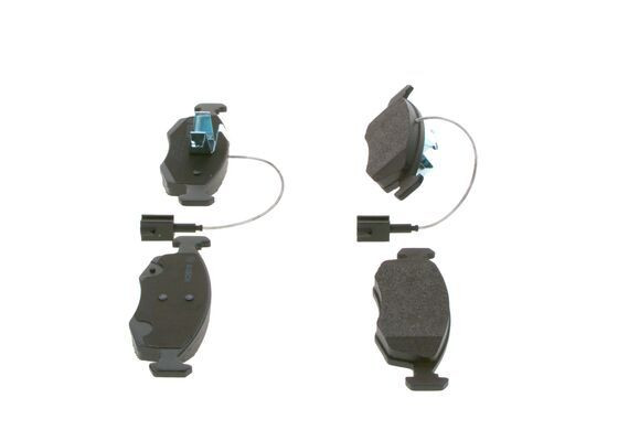 Stabdžių trinkelių rinkinys, diskinis stabdys BOSCH 0 986 494 463