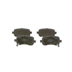 Stabdžių trinkelių rinkinys, diskinis stabdys BOSCH 0 986 494 496