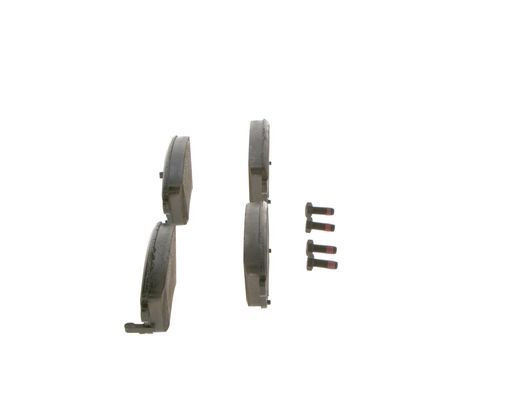 Stabdžių trinkelių rinkinys, diskinis stabdys BOSCH 0 986 494 552