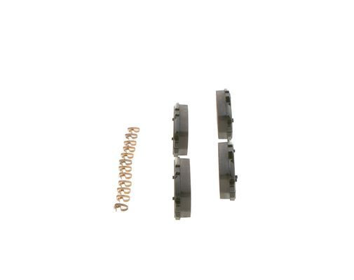 Stabdžių trinkelių rinkinys, diskinis stabdys BOSCH 0 986 494 716