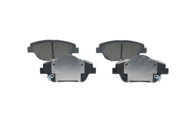 Stabdžių trinkelių rinkinys, diskinis stabdys BOSCH 0 986 494 755