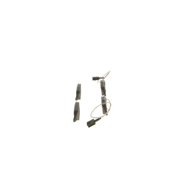 Stabdžių trinkelių rinkinys, diskinis stabdys BOSCH 0 986 494 779