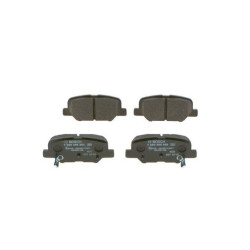 Stabdžių trinkelių rinkinys, diskinis stabdys BOSCH 0 986 495 358