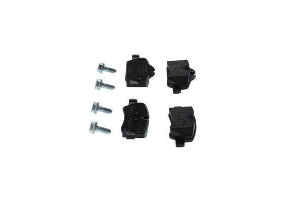 Stabdžių trinkelių rinkinys, diskinis stabdys BOSCH 0 986 495 400