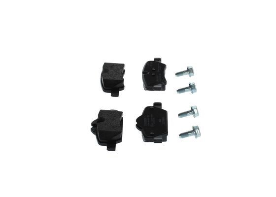 Stabdžių trinkelių rinkinys, diskinis stabdys BOSCH 0 986 495 400