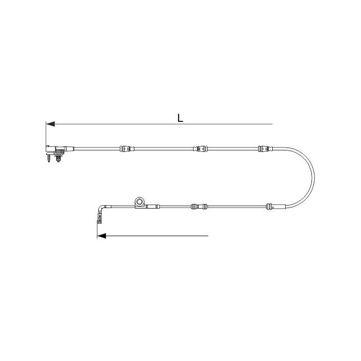 įspėjimo kontaktas, stabdžių trinkelių susidėvėjimas BOSCH 1 987 473 629