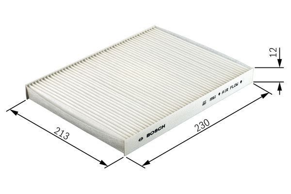 Filtras, salono oras BOSCH 1 987 432 107