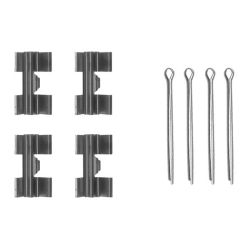 Priedų komplektas, diskinių stabdžių trinkelės BOSCH 1 987 474 172