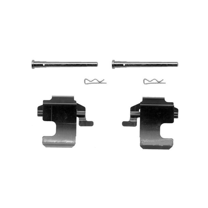 Priedų komplektas, diskinių stabdžių trinkelės BOSCH 1 987 474 282