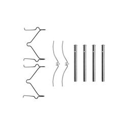 Priedų komplektas, diskinių stabdžių trinkelės BOSCH 1 987 474 305