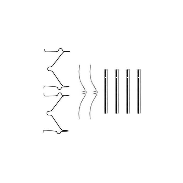 Priedų komplektas, diskinių stabdžių trinkelės BOSCH 1 987 474 305