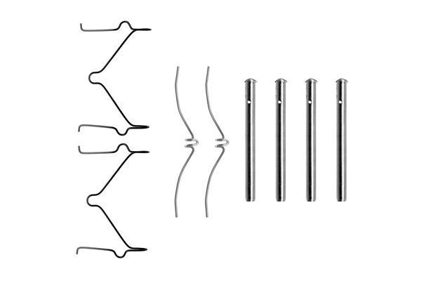 Priedų komplektas, diskinių stabdžių trinkelės BOSCH 1 987 474 305