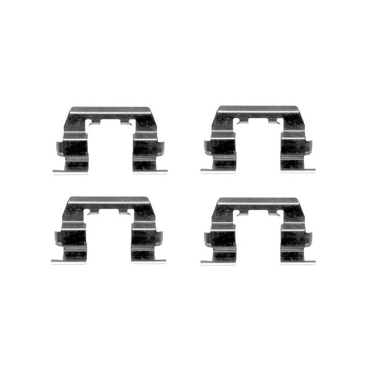 Priedų komplektas, diskinių stabdžių trinkelės BOSCH 1 987 474 326