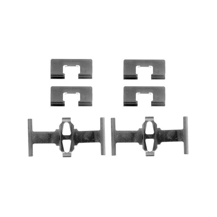 Priedų komplektas, diskinių stabdžių trinkelės BOSCH 1 987 474 329