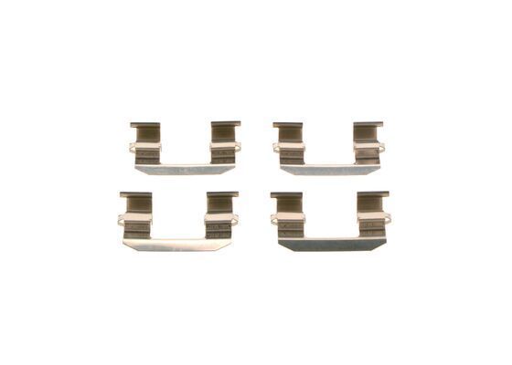 Priedų komplektas, diskinių stabdžių trinkelės BOSCH 1 987 474 344