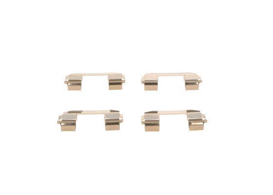 Priedų komplektas, diskinių stabdžių trinkelės BOSCH 1 987 474 344