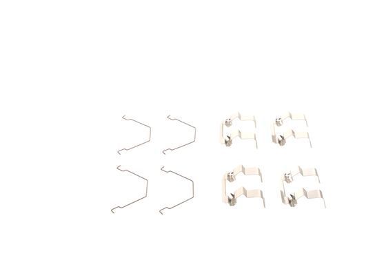 Priedų komplektas, diskinių stabdžių trinkelės BOSCH 1 987 474 353