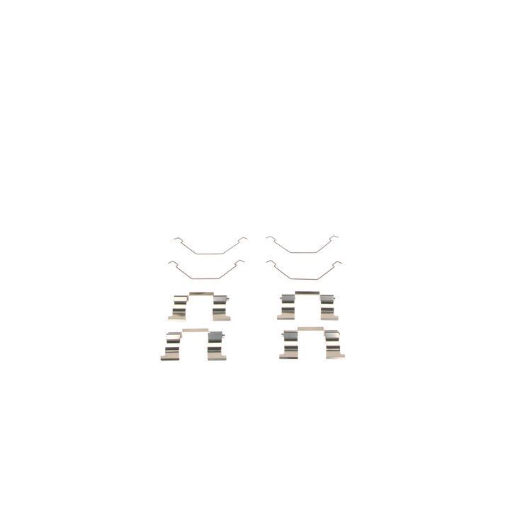 Priedų komplektas, diskinių stabdžių trinkelės BOSCH 1 987 474 353