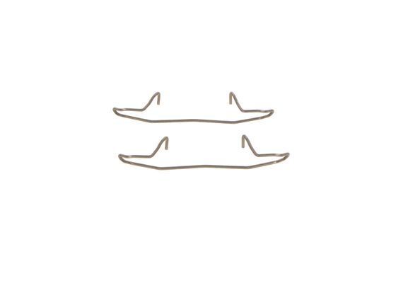 Priedų komplektas, diskinių stabdžių trinkelės BOSCH 1 987 474 354