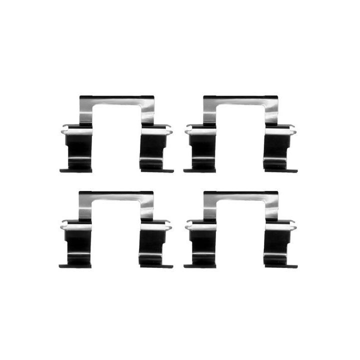 Priedų komplektas, diskinių stabdžių trinkelės BOSCH 1 987 474 387