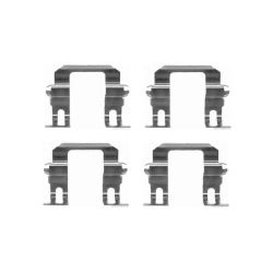 Priedų komplektas, diskinių stabdžių trinkelės BOSCH 1 987 474 388