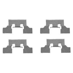 Priedų komplektas, diskinių stabdžių trinkelės BOSCH 1 987 474 412