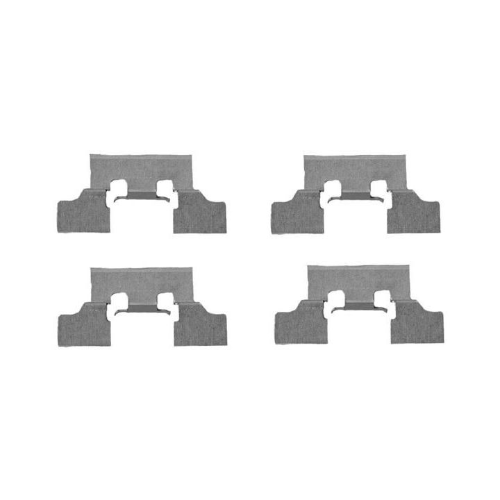 Priedų komplektas, diskinių stabdžių trinkelės BOSCH 1 987 474 412