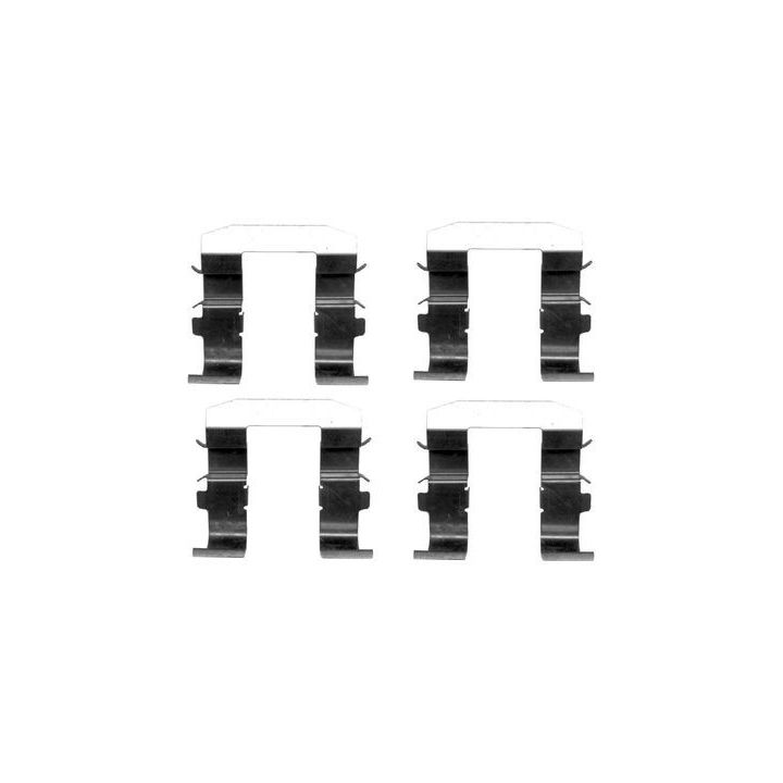 Priedų komplektas, diskinių stabdžių trinkelės BOSCH 1 987 474 421