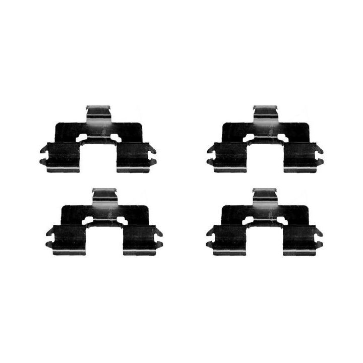 Priedų komplektas, diskinių stabdžių trinkelės BOSCH 1 987 474 422