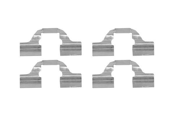 Priedų komplektas, diskinių stabdžių trinkelės BOSCH 1 987 474 435