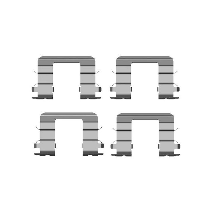 Priedų komplektas, diskinių stabdžių trinkelės BOSCH 1 987 474 441