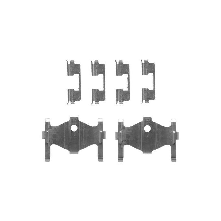 Priedų komplektas, diskinių stabdžių trinkelės BOSCH 1 987 474 448