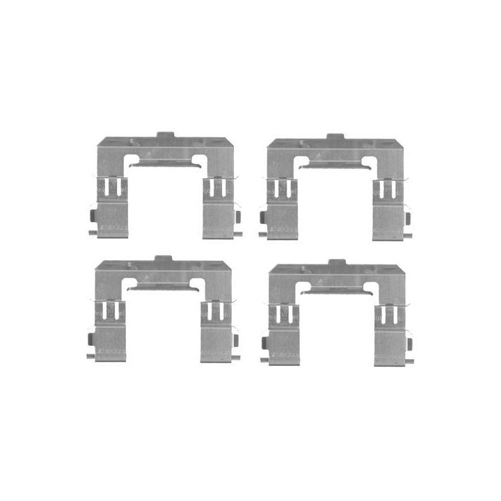 Priedų komplektas, diskinių stabdžių trinkelės BOSCH 1 987 474 450