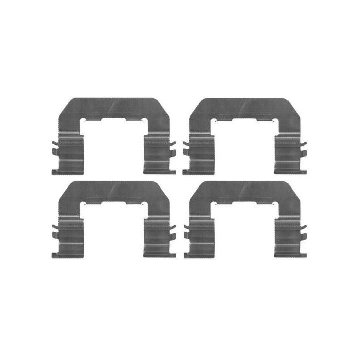 Priedų komplektas, diskinių stabdžių trinkelės BOSCH 1 987 474 454