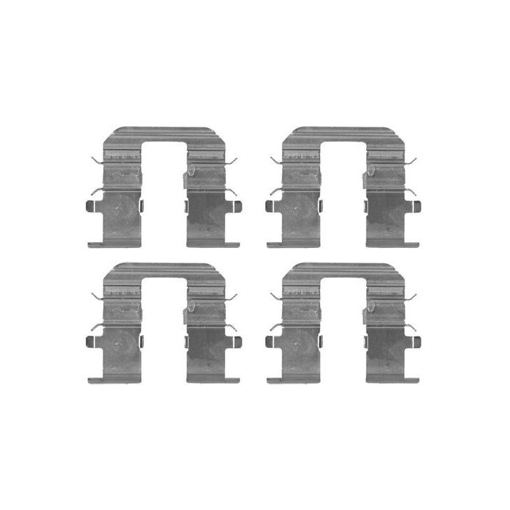 Priedų komplektas, diskinių stabdžių trinkelės BOSCH 1 987 474 467