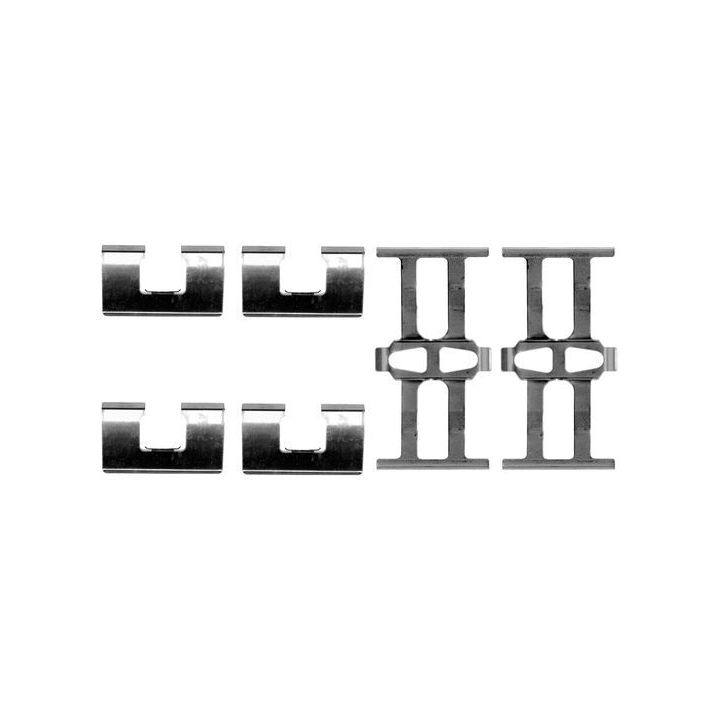 Priedų komplektas, diskinių stabdžių trinkelės BOSCH 1 987 474 610