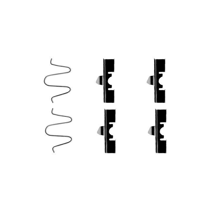 Priedų komplektas, diskinių stabdžių trinkelės BOSCH 1 987 474 613