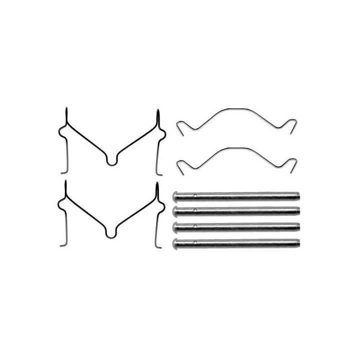 Priedų komplektas, diskinių stabdžių trinkelės BOSCH 1 987 474 621
