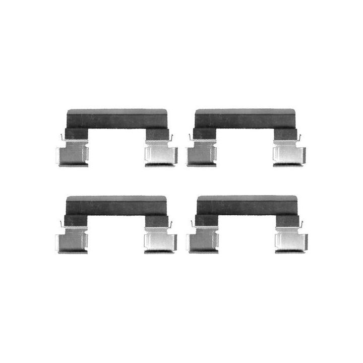 Priedų komplektas, diskinių stabdžių trinkelės BOSCH 1 987 474 668