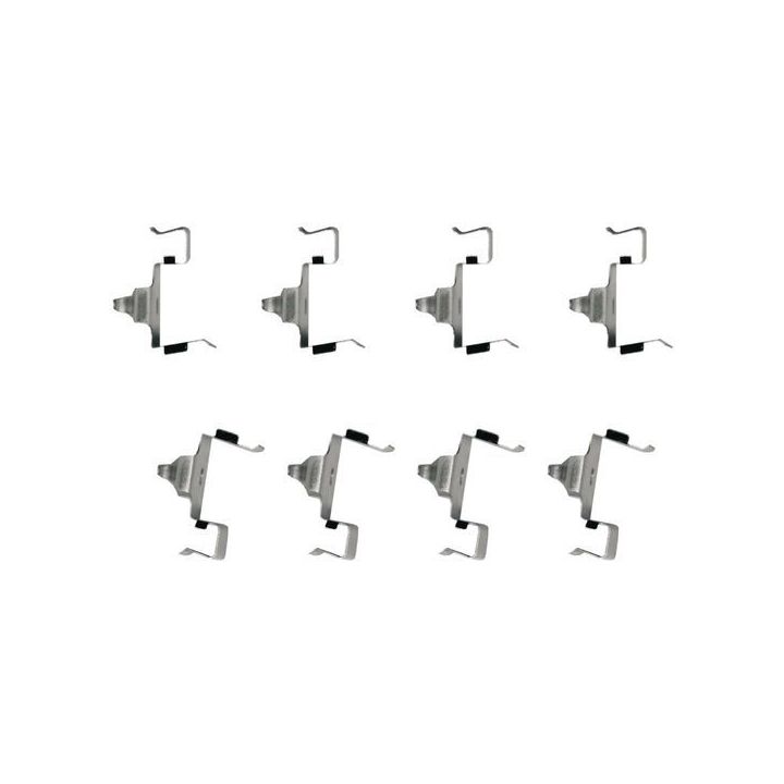 Priedų komplektas, diskinių stabdžių trinkelės BOSCH 1 987 474 695