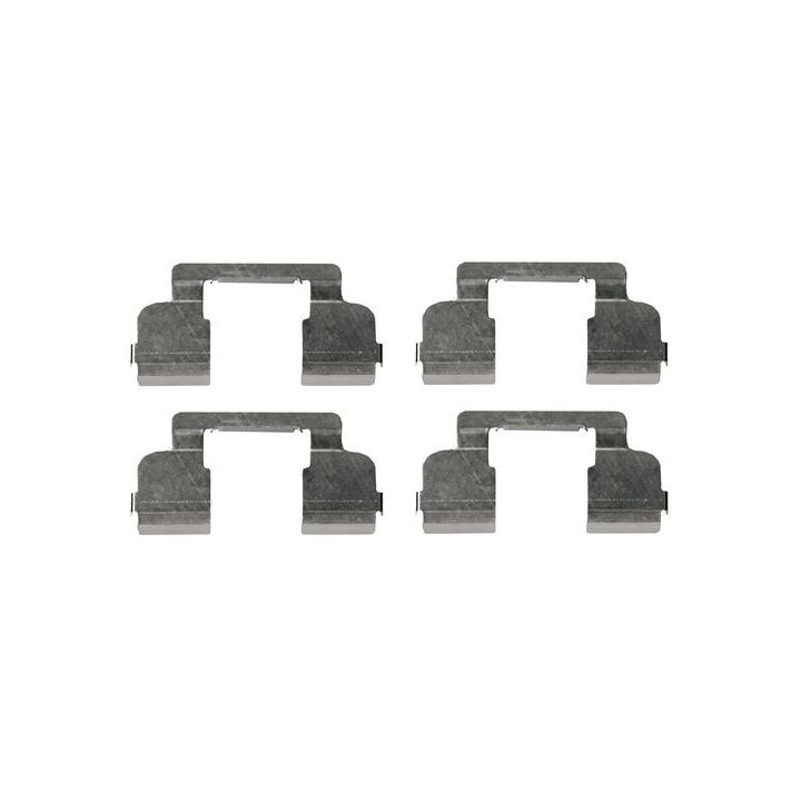 Priedų komplektas, diskinių stabdžių trinkelės BOSCH 1 987 474 696