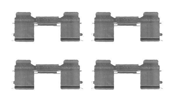 Priedų komplektas, diskinių stabdžių trinkelės BOSCH 1 987 474 710