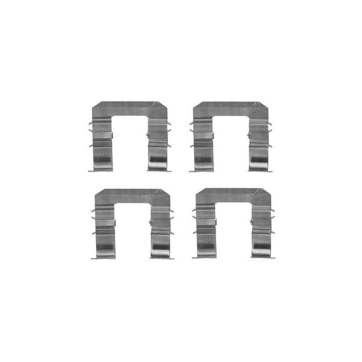 Priedų komplektas, diskinių stabdžių trinkelės BOSCH 1 987 474 713