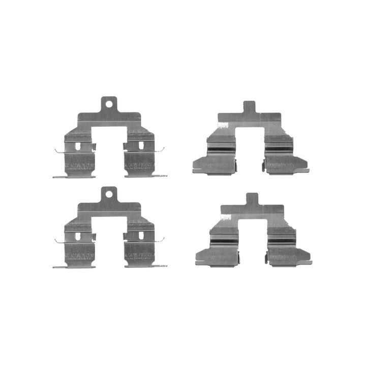 Priedų komplektas, diskinių stabdžių trinkelės BOSCH 1 987 474 715