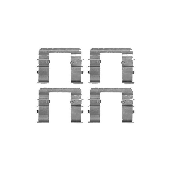 Priedų komplektas, diskinių stabdžių trinkelės BOSCH 1 987 474 718